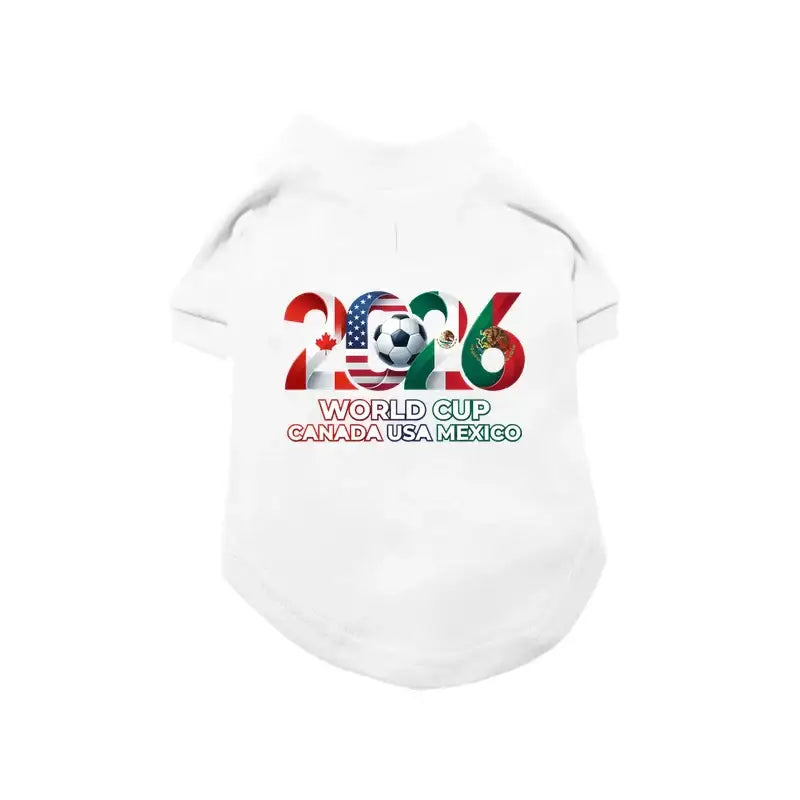 2026 World Cup Dog Football t Shirt - Poochie Fashion - 3