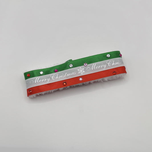 Christmas Confetti Fancy Dress Collar