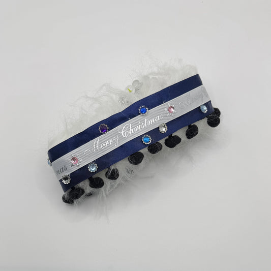 Christmas Winter Bouquet Fancy Dress Collar