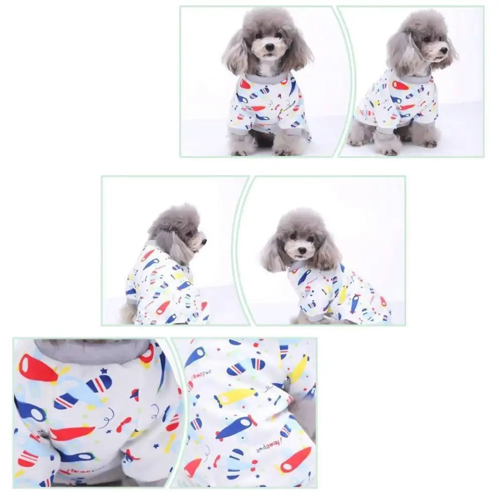 Aeroplanes Onesie Dog Pyjamas - Posh Pawz - 5