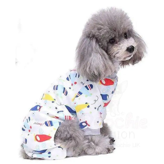 Aeroplanes Onesie Dog Pyjamas - Posh Pawz - 2