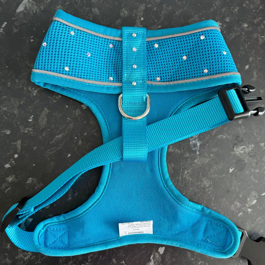 Aqua Crystal Dog Harness Xxl - Sale - 2