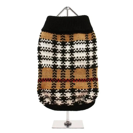 Autumn Tartan Dog Jumper - Posh Pawz - 1