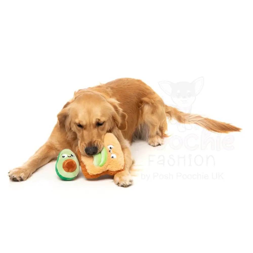 Avocado & Toast 2 Pack Dog Toys by Fuzzyard - Fuzzyard - 6