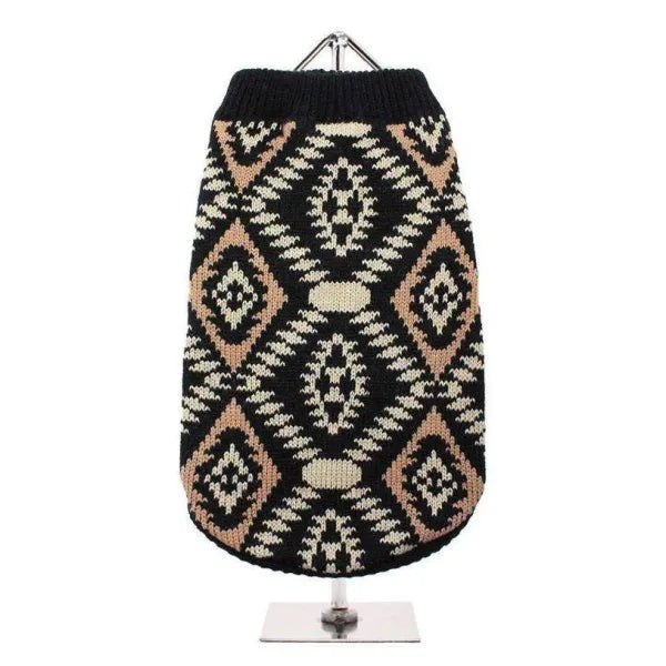 Aztec Retro Dog Jumper - Urban - 1