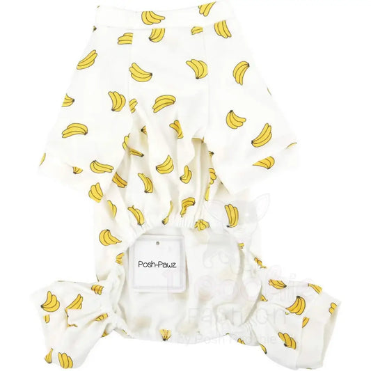 Bananas Small Dog Pyjamas - Posh Pawz - 2