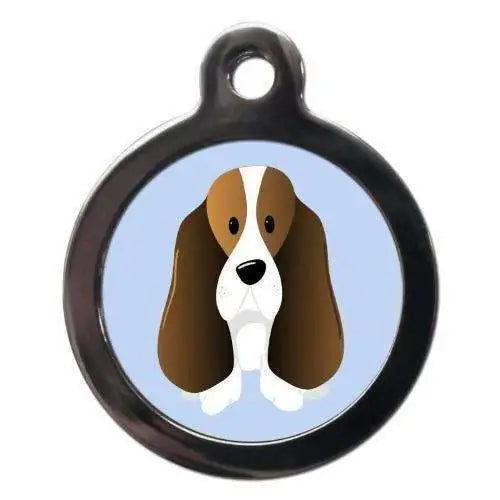 Basset Hound Dog Id Tag - Ps Pet Tags - 1