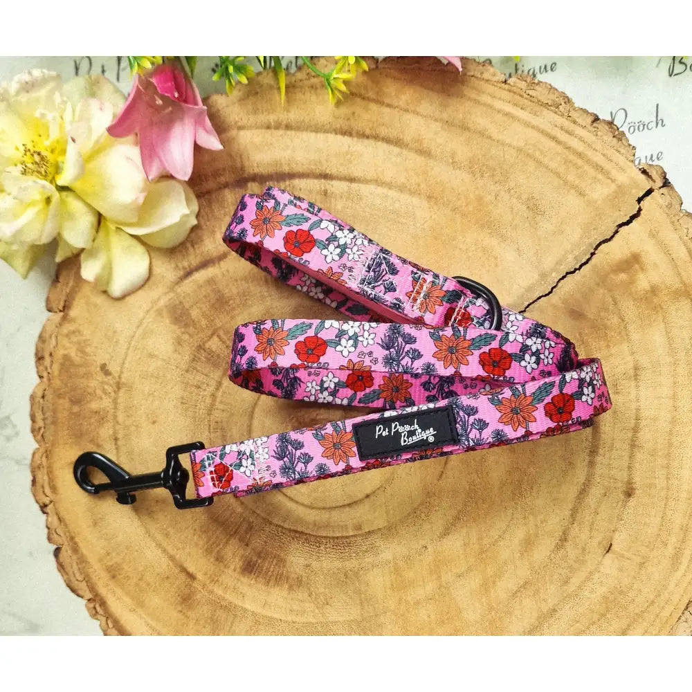Berry Blossom Dog Lead - Pet Pooch - 1