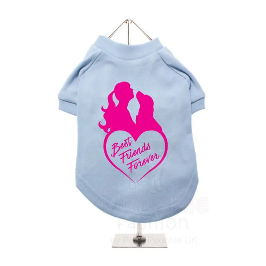 Best Friends Forever Heart Dog T-shirt - Urban - 2