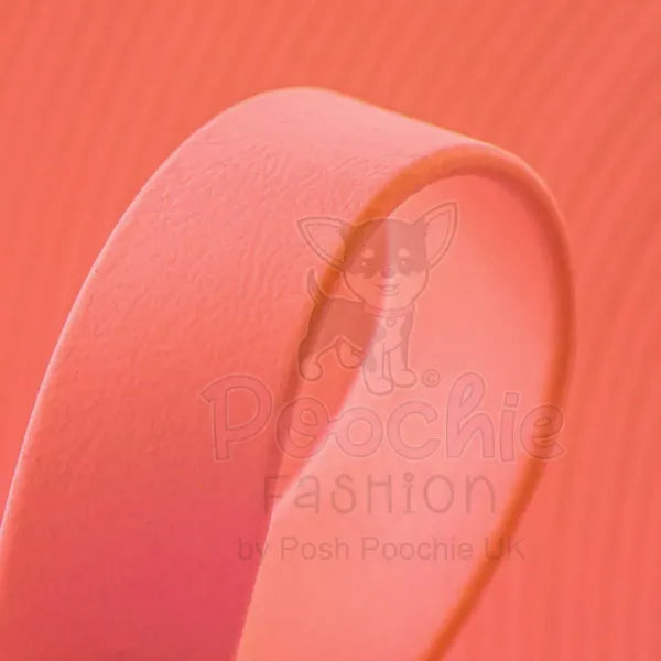 Biothane Dog Collar in Coral - Posh Pawz - 2