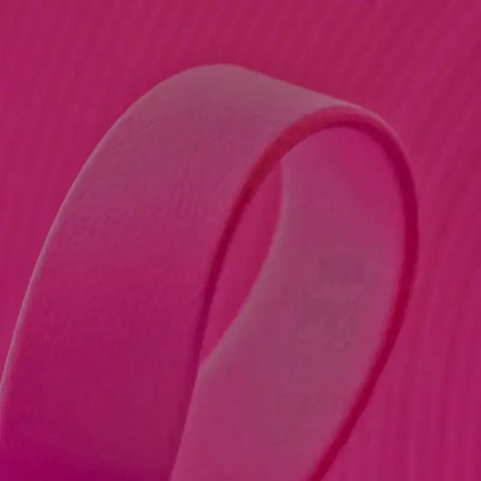 Biothane Waterproof Dog Collar in Magenta Pink - Poochie Fashion - 2