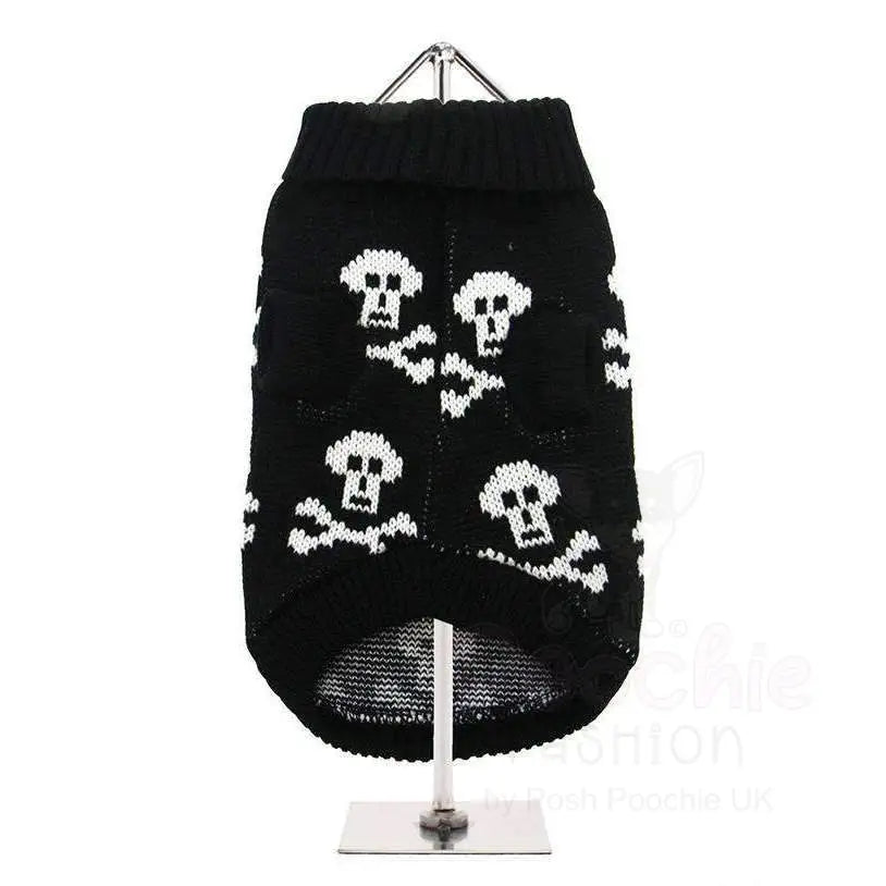 Black Skull Dog Jumper - Urban - 3