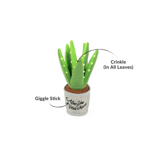 Blooming Buddies Aloe-ve you Plant Dog Toy by P.l.a.y - P.l.a.y - 2