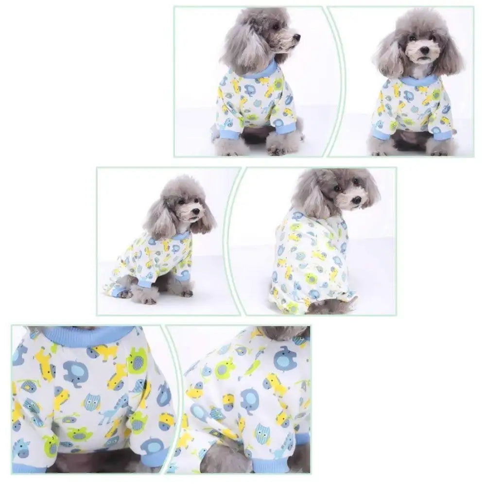 Blue Elephant Onesie Dog Pyjamas - Sale - 5