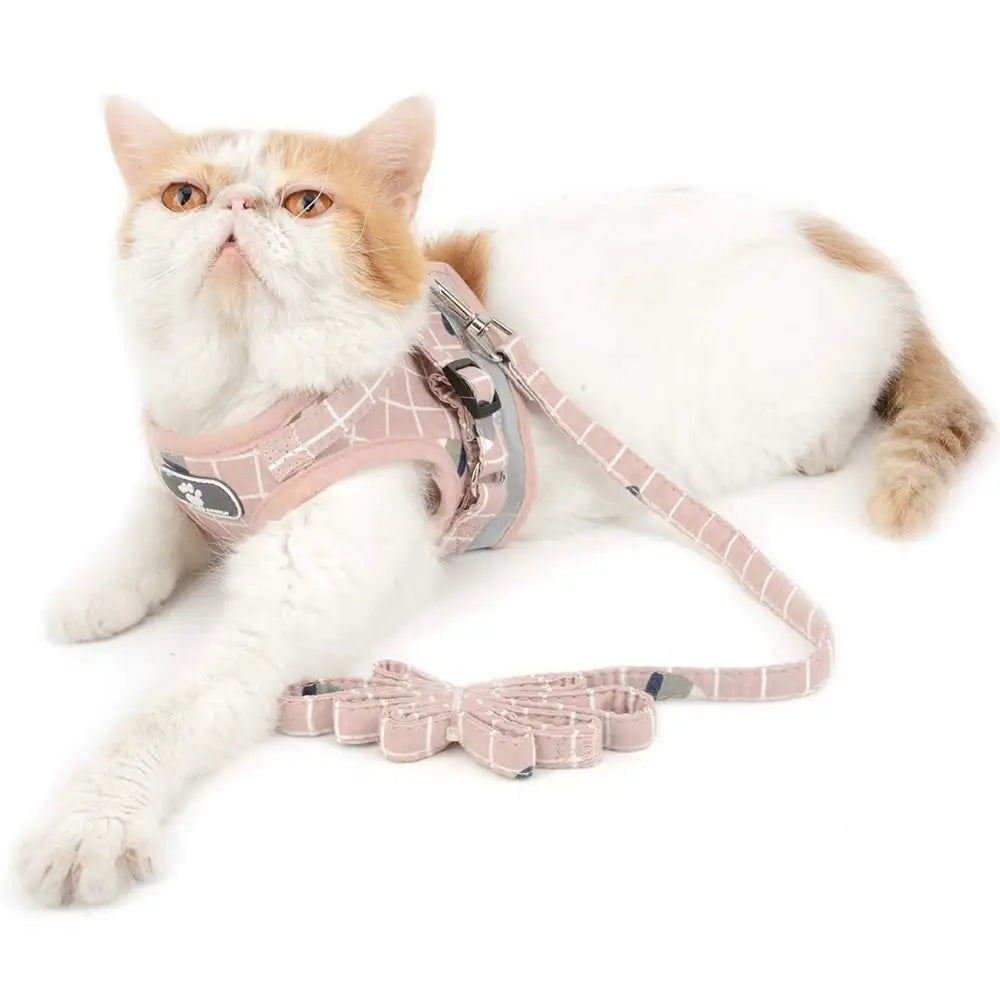 Blush Pink no Pull Vest Dog Harness and Lead Set - Posh Pawz - 7