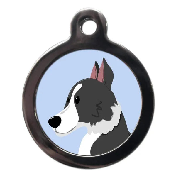 Border Collie Dog Id Tag Ps Pet Tags 1