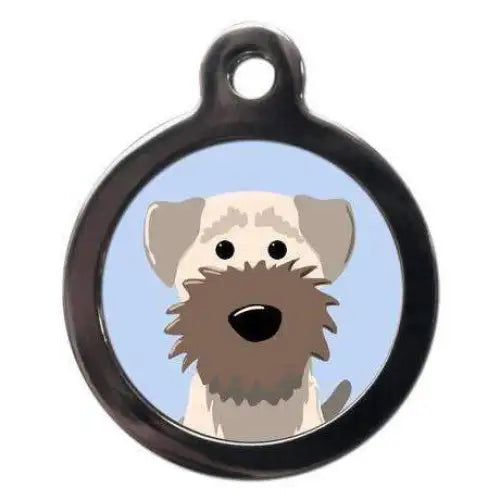 Border Terrier Dog Id Tag - Ps Pet Tags - 1