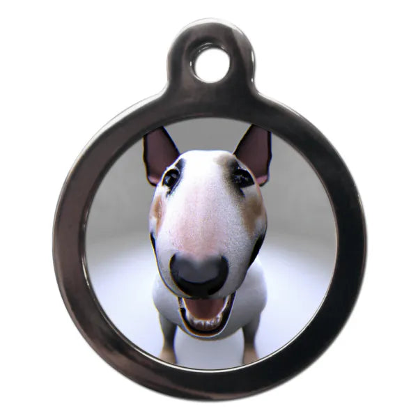 Bull Terrier Fish Eye Dog Id Tag Ps Pet Tags 1