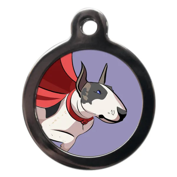 Bull Terrier Superdog Dog Id Tag Ps Pet Tags 1