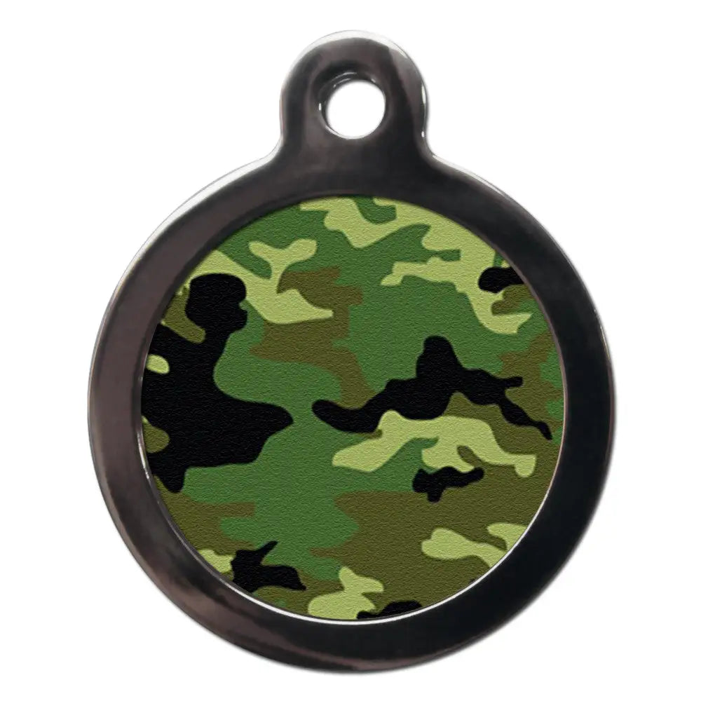 Camouflage Dog Id Tag - Ps Pet Tags - 1