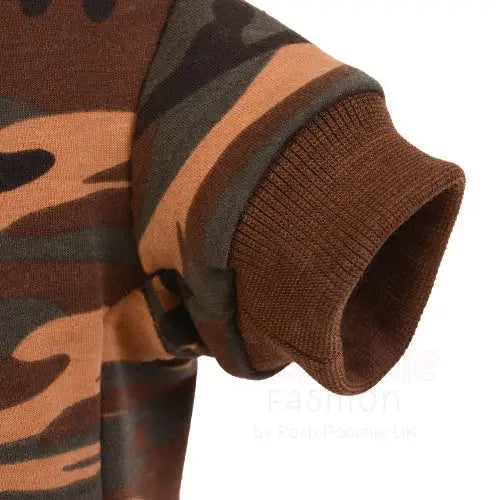 Camouflage Dog Sweatshirt - Rich Paw - 2
