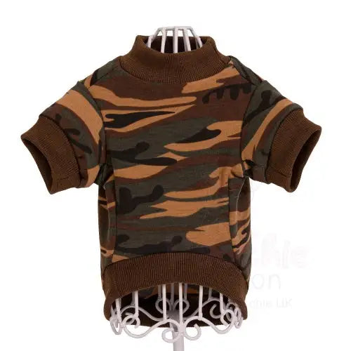 Camouflage Dog Sweatshirt - Rich Paw - 3