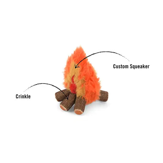 Camp Corbin Cozy Campfire Dog Toy by P.l.a.y - P.l.a.y - 2
