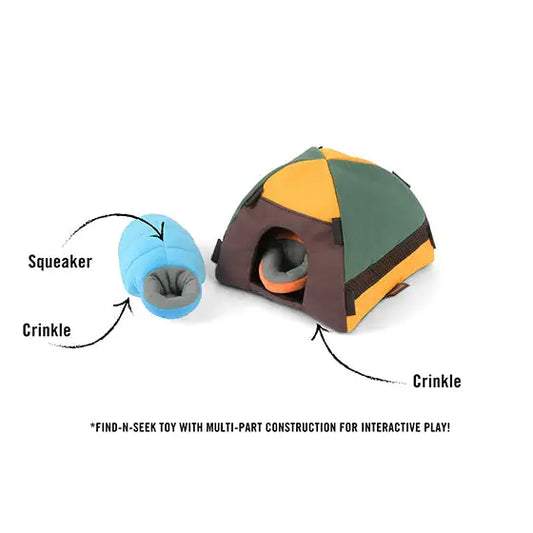Camp Corbin Trailblazing Tent Dog Toy by P.l.a.y - P.l.a.y - 2
