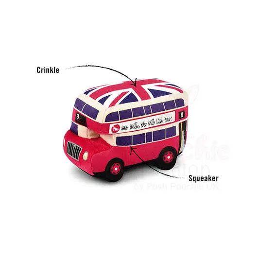 Canine Commute London Bus Dog Toy by P.l.a.y - P.l.a.y - 2