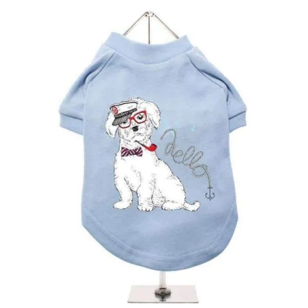 Captain Westie Dog T-shirt - Urban - 1