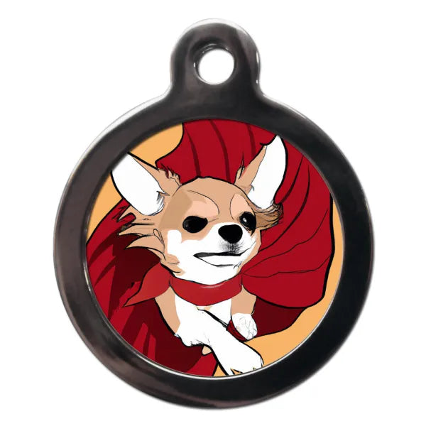 Chihuahua Superdog Dog Id Tag Ps Pet Tags 1