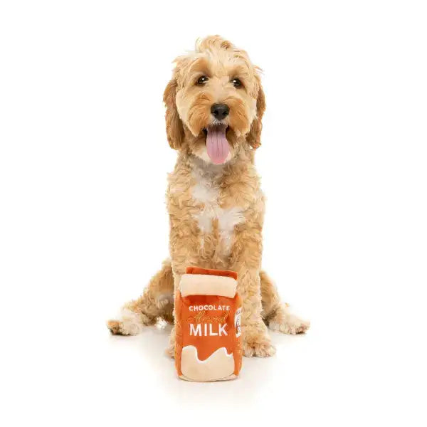 Chocolate Almond Milk Dog Toy by Fuzzyard - Fuzzyard - 4