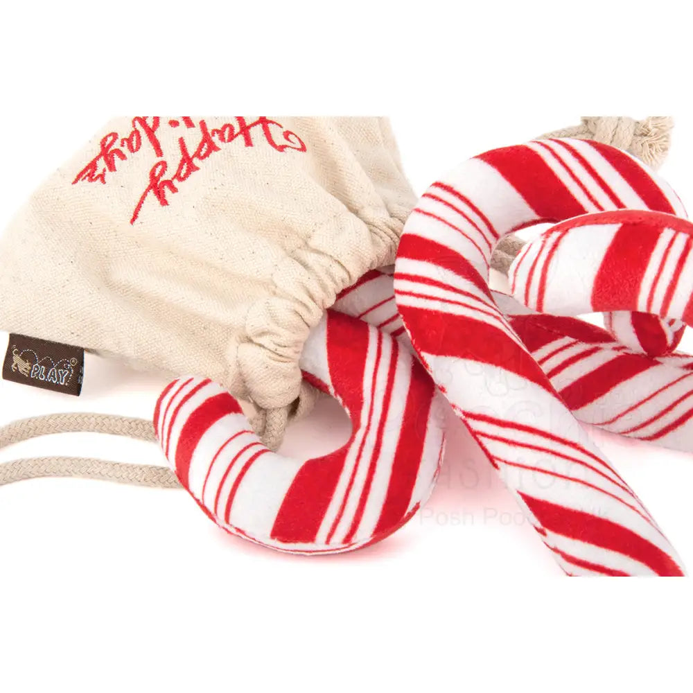Christmas Candy Canes Dog Toy by P.l.a.y - P.l.a.y - 3