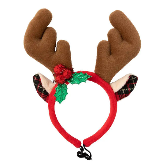 Christmas Dog Reindeer Antlers by Fuzzyard - Fuzzyard - 1