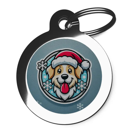 Christmas Doggie Id Tag - Ps Pet Tags - 1