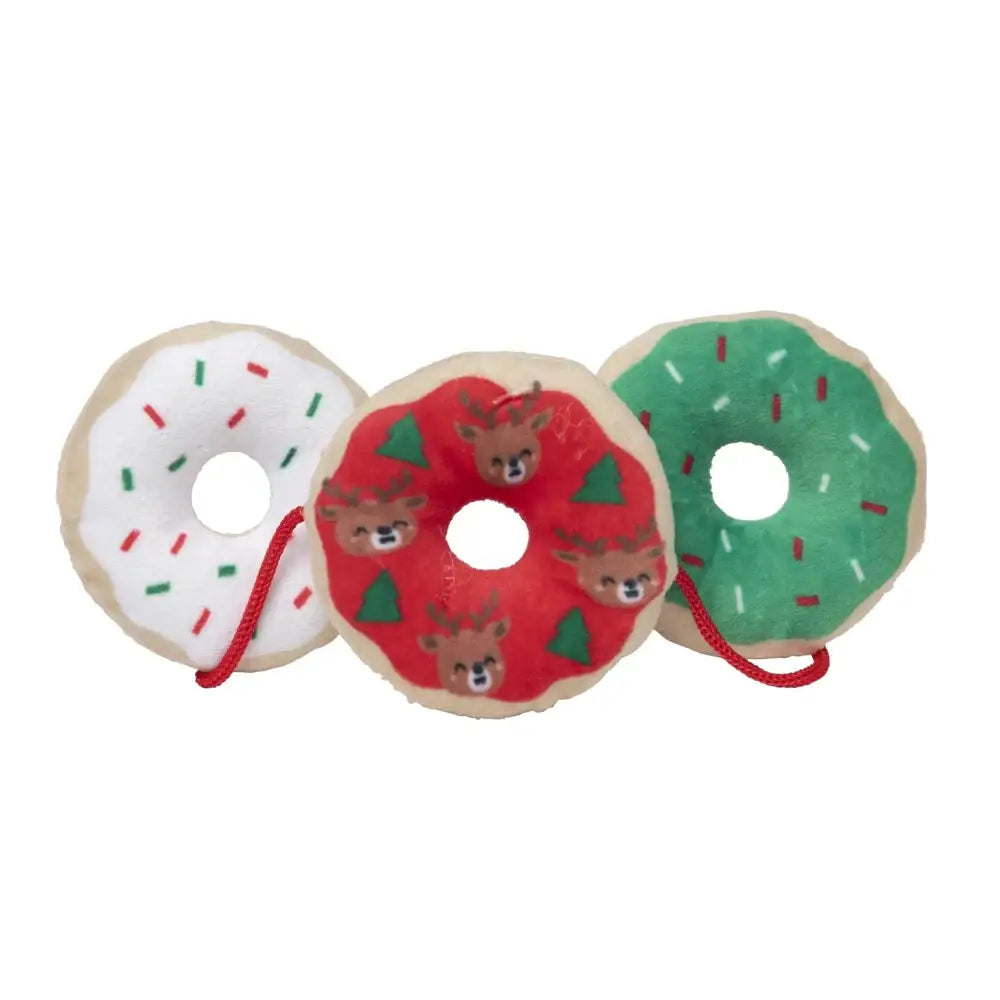 Christmas Donuts Cat Toy by Fuzzyard - Fuzzyard - 1