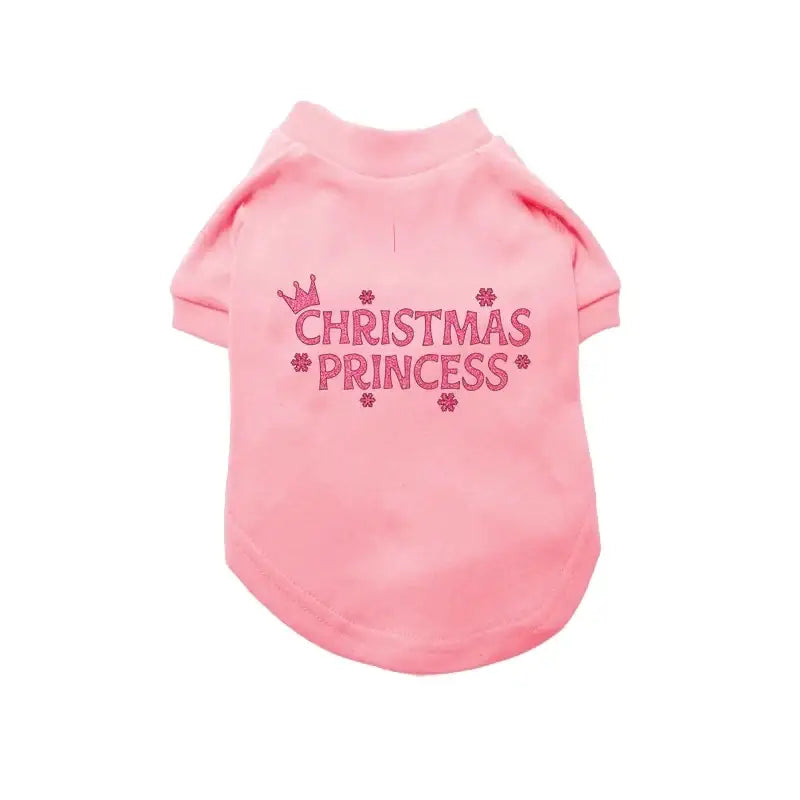 Christmas Princess Dog T-shirt - Rich Paw - 1