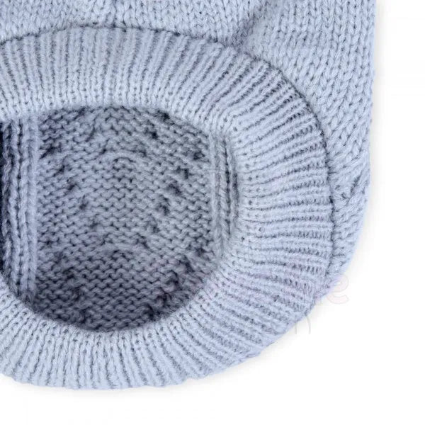 Chunky Cable Knit Dog Jumper in Grey - Rich Paw - 3