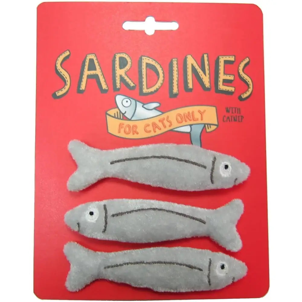 Crinkle Sardines Catnip Toys 3 Pack - Posh Catz - 1