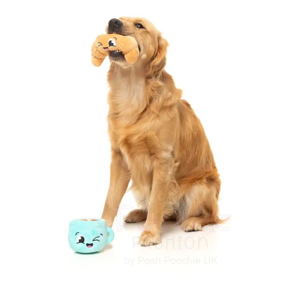 Croissant & Cappuccino 2 Pack Dog Toys by Fuzzyard - Fuzzyard - 7