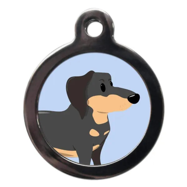 Dachshund Dog Id Tag Ps Pet Tags 1