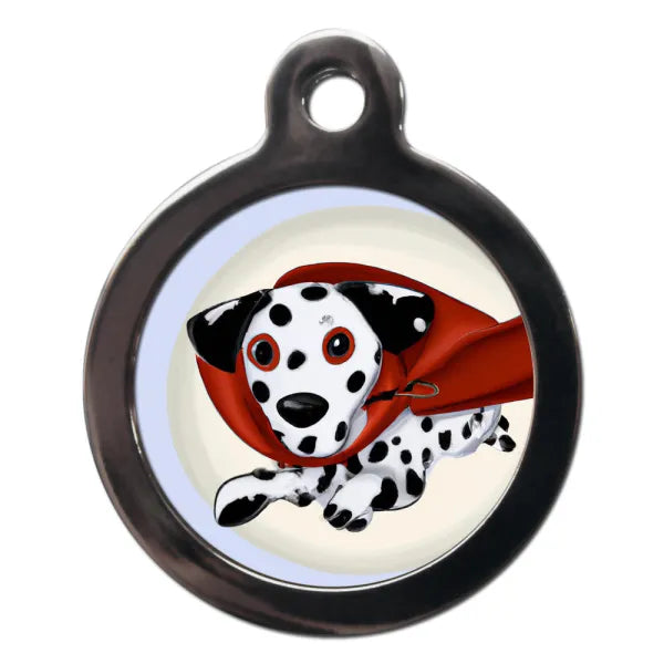 Dalmatian Superdog Dog Id Tag Ps Pet Tags 1