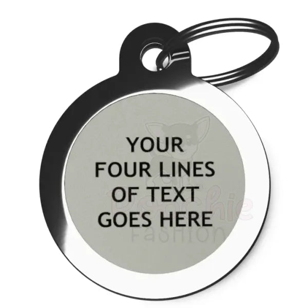 Devil Heart Pet Id Tag - Ps Pet Tags - 3