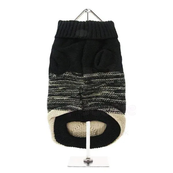 Donegal Black and Brown Dog Jumper - Urban - 2