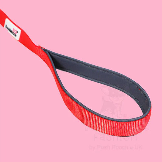 Doodlebone Brights Collection Dog Lead - Coral - Doodle - 2