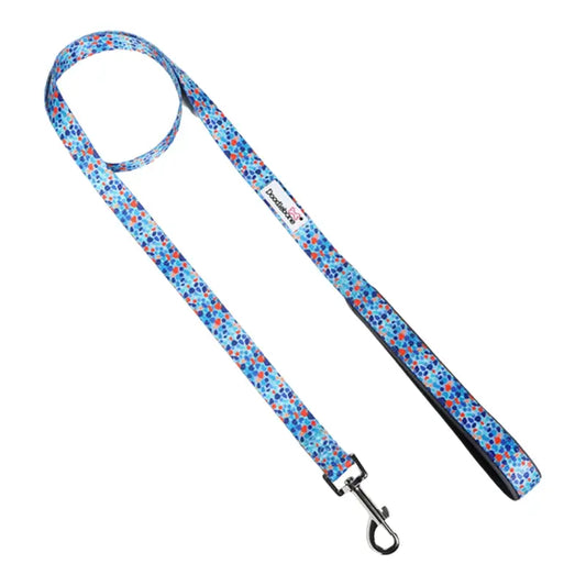 Doodlebone Brights Collection Dog Lead - Reef Doodle 1
