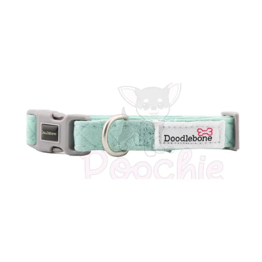 Doodlebone Dinky Dog Collar Mint Quilt - Doodlebone - 2