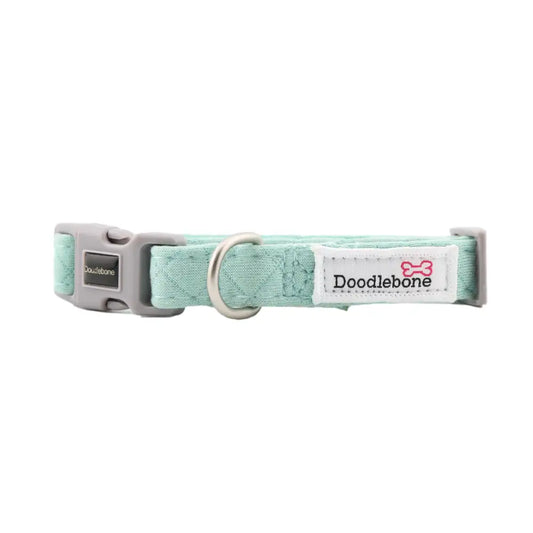 Doodlebone Dinky Dog Collar Mint Quilt - Doodlebone - 2