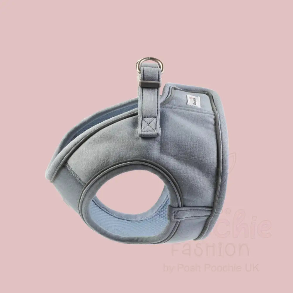 Doodlebone Dinky Dog Snappy Harness Chalky Blue - Doodlebone - 10