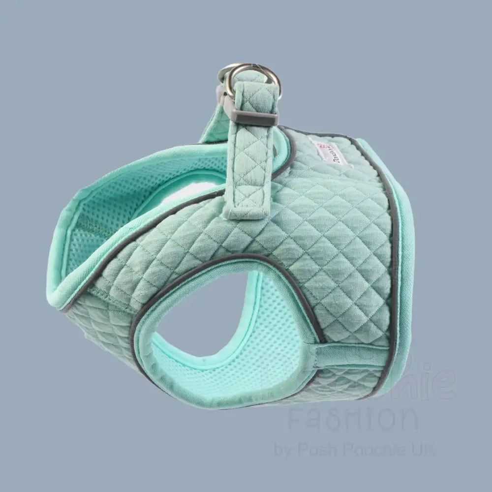 Doodlebone Dinky Dog Snappy Harness Mint Quilt - Doodlebone - 2